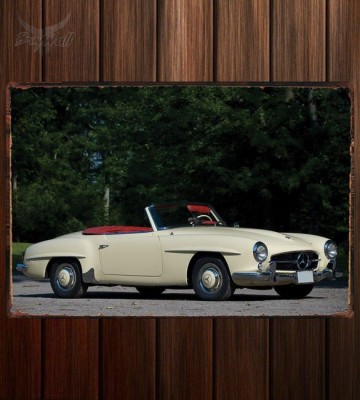 Металлическая табличка Mercedes-Benz 190SL (R121)